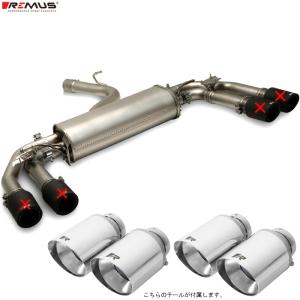 アウディ　S3 スポーツバック　純正マフラー　ゴルフ R 純正マフラー REMUS レムス マフラー アウディ S3 (8Y) スポーツバック GYDNFF