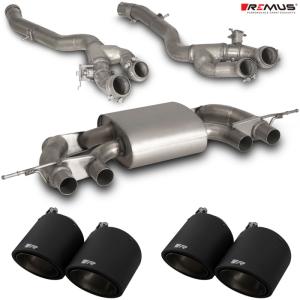 レムスマフラー フルチタン製 マフラーエンド 2個セット REMUS（レムス） マフラー BMW G82 M4 Competition 52AZ30 REMUS