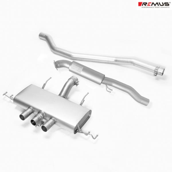 レムス マフラー シビック タイプR FL5 REMUS マフラー 正規品 257023 0300 ...