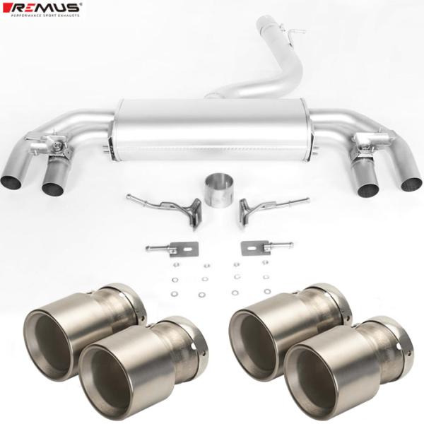 レムス マフラー ゴルフ7.5 R AUDJHF/AUCJXF REMUS マフラー 正規品 004...