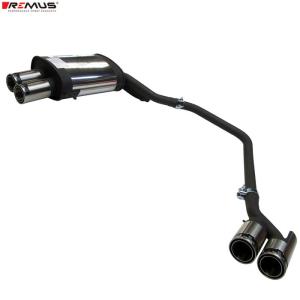 REMUS（レムス） テールエンド φ115 アングル ブラッククローム 0046