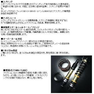 Rg車高調 Hs Hsダンパー スカイライン Er34 リアフランジ コの字型専用 Hsダンパー レーシングギア 車高調 Hs Damper 代引き手数料無料 送料無料 沖縄 離島除く Rg Hsdamper Hs N24dt カーピットアイドル
