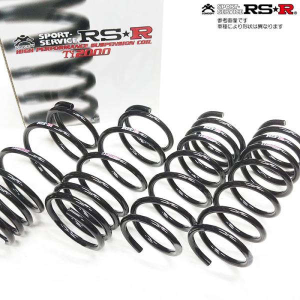 RS-R Ti2000ダウンサス ランサーエボリューション1/2/3 CD9A/CE9A 代引送料無...