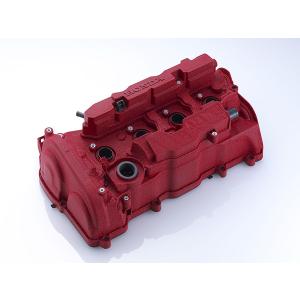 塗装後未使用 ホンダ K20A ヘッドカバー タイプR シビック インテグラ SPOON（スプーン） ヘッドカバー（レッド） シビック タイプR 6BA-FL5