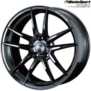 WEDS（ウェッズ） WedsSport RN-55M GLOSS BLACK 1本 19×8.5J+38 5H