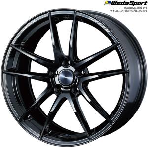 WEDS（ウェッズ） WedsSport RN-55M GLOSS BLACK 1本 19×8.5J+38 5H