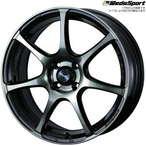 WedsSport SA-75R WBC 1本 17×6.5J+42 4H 100 ウェッズスポーツ ホイール SA75R ウォースブラッククリアー 73976｜web-carshop