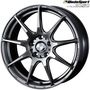 WedsSport SA-99R PSB 1本 18×7.5J+45 5H 114.3 ウェッズスポーツ ホイール SA99R プラチナシルバーブラック 73908｜web-carshop