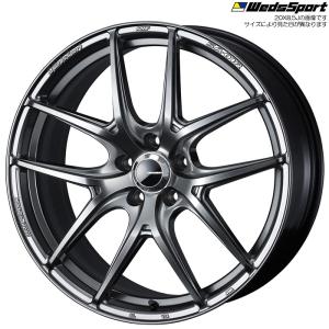 WedsSport SA-01R PSB 4本 19×8.5J+45 5H 114.3 φ73 ウェッズスポーツ ホイール SA-01R プラチナシルバーブラック 74770