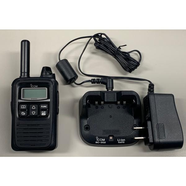 icom 無線LANトランシーバー IP100H + 急速充電器 BC-202 中古品 5台セット
