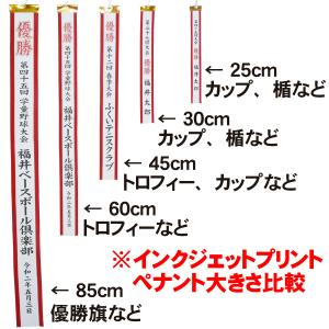 優勝旗・カップ・トロフィー用 文字入れオーダー...の詳細画像2