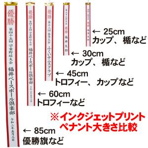 優勝旗・カップ・トロフィー用 文字入れオーダー...の詳細画像2