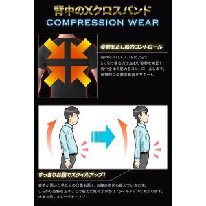 加圧シャツ 加圧インナー コンプレッションウェ...の詳細画像4