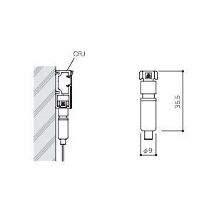 荒川技研ピクチャーレールCRJ対応アタッチメン...の詳細画像2
