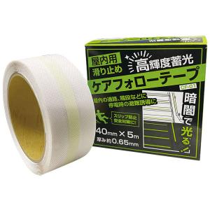 蓄光滑り止めテープ ケアフォローテープCF01｜web-takigawa