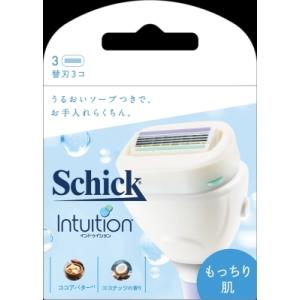 まとめ得 イントゥイション もっちり肌 替刃（３コ入） シック(Schick) 女性用カミソリ x ...