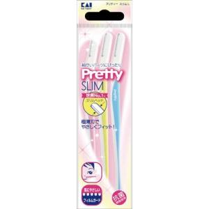 まとめ得 ＧＡ０００６ Ｐｒｅｔｔｙ プリティースリムＬ ３本入 貝印 女性用カミソリ  x [30...