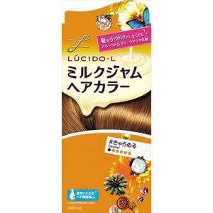 まとめ得 マンダム ルシードエル ミルクジャムヘアカラー ＃きゃらめる１組 x [7個] /h