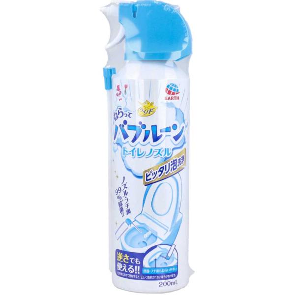 まとめ得 らくハピ ねらってバブルーン トイレノズル 泡洗浄スプレー 200mL x [7個] /k