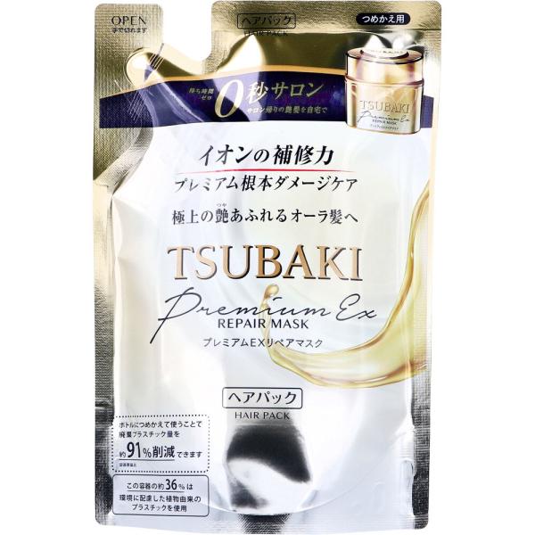 まとめ得 TSUBAKI(ツバキ)  プレミアムリペアマスク ヘアパック 詰替用 150g x [7...