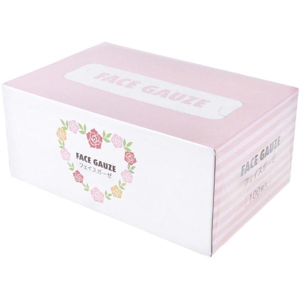 まとめ得 【業務用】 不織布 フェイスガーゼ 100枚入 x [5個] /k