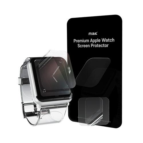 まとめ得 miak セルフヒーリング 液晶保護フィルム for Apple Watch SE/6/5...