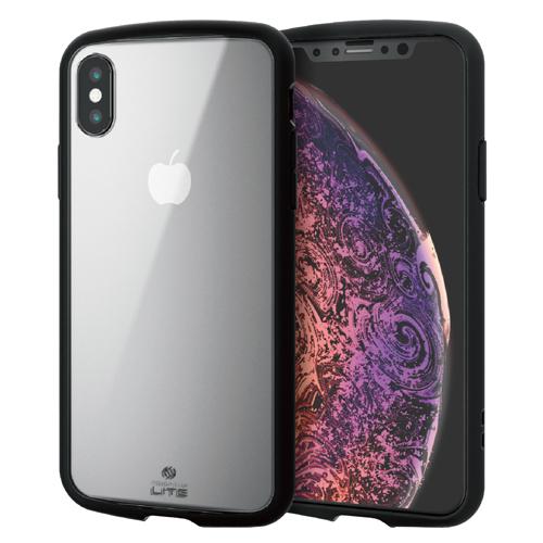 まとめ得 エレコム iPhone XS TOUGH SLIM LITE クリア クリア PM-A18...