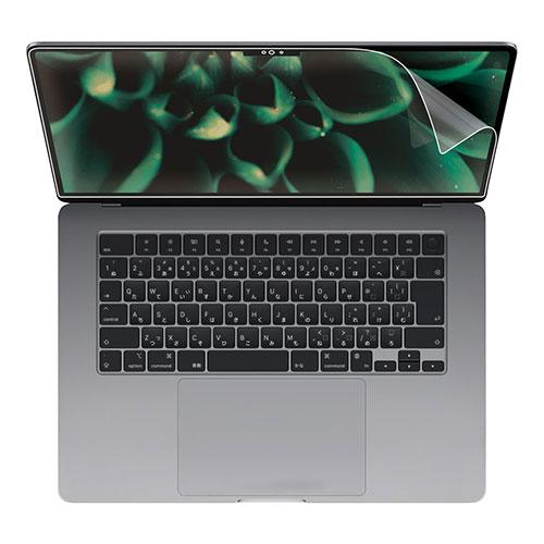 まとめ得 サンワサプライ MacBook Air 2023 M2 15インチ用液晶保護反射防止フィル...