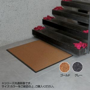 インドアマット　デリサムマット　特大　75×90cm　ゴールド /a｜web-twohan