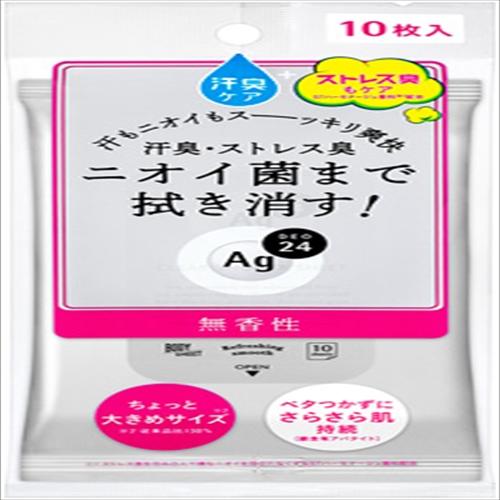 まとめ得 エージーデオ24 クリアシャワーシート 無香料 10枚 制汗剤・デオドラント  x [20...