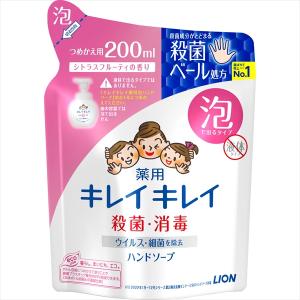 まとめ得 キレイキレイ　薬用泡ハンドソープ　つめかえ用２００ｍｌ 　 ライオン  　 ハンドソープ  x [12個] /h