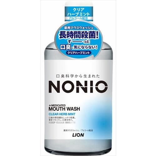 まとめ得 ＮＯＮＩＯマウスウォッシュ　クリアハーブミント　６００ＭＬ 　 ライオン  　 マウスウォ...