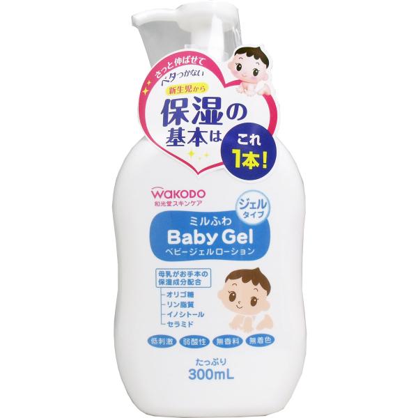 まとめ得 ミルふわ ベビージェルローション ジェルタイプ ポンプ ３００ｍＬ x [4個] /k