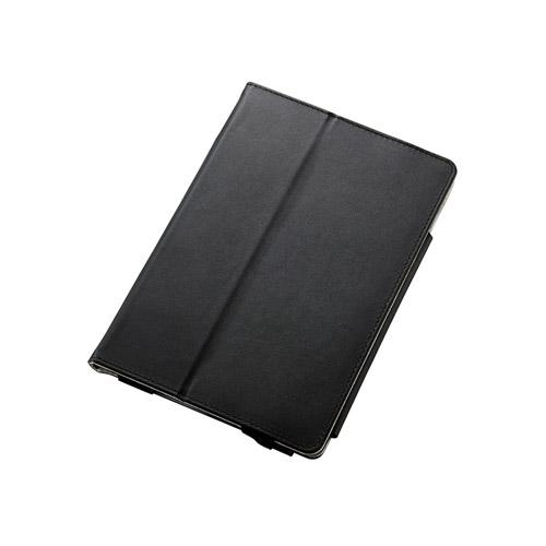 エレコム iPad mini 2019 ソフトレザーカバー 2アングル ブラック TB-A19SPL...
