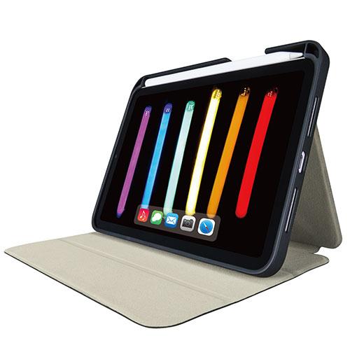 まとめ得 エレコム iPad mini 第6世代/手帳型/Pencil収納/スリープ対応/ブラック ...