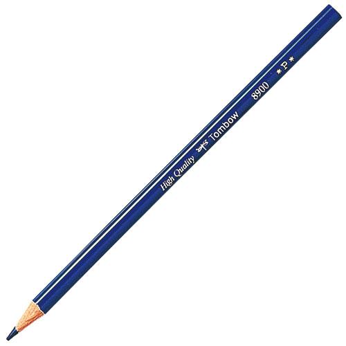 【1ダース(12本)×5セット】 トンボ鉛筆 青鉛筆 8900P(藍色) Tombow-8900-P...