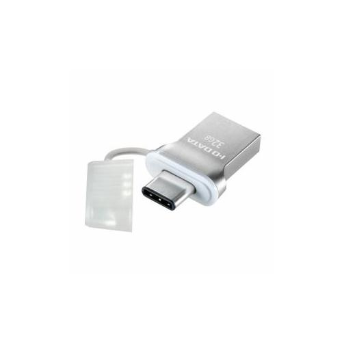 まとめ得 IOデータ USB 3.1 Gen1 Type-C⇔Type-A 両コネクター搭載USBメ...