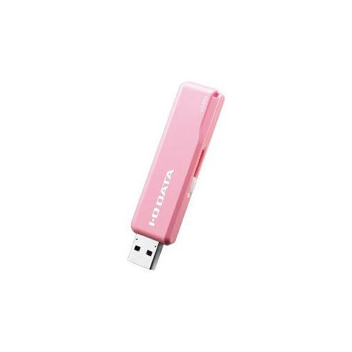 IOデータ USBメモリ ピンク [64GB /USB3.1 /USB TypeA /スライド式] ...