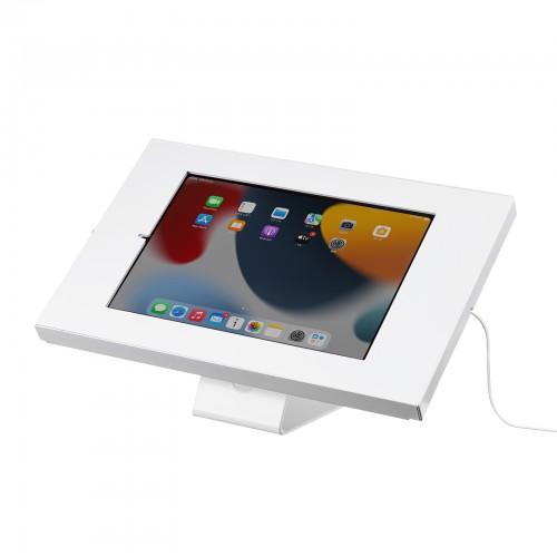 サンワサプライ iPad用スチール製スタンド付きケース(ホワイト) CR-LASTIP34W /l