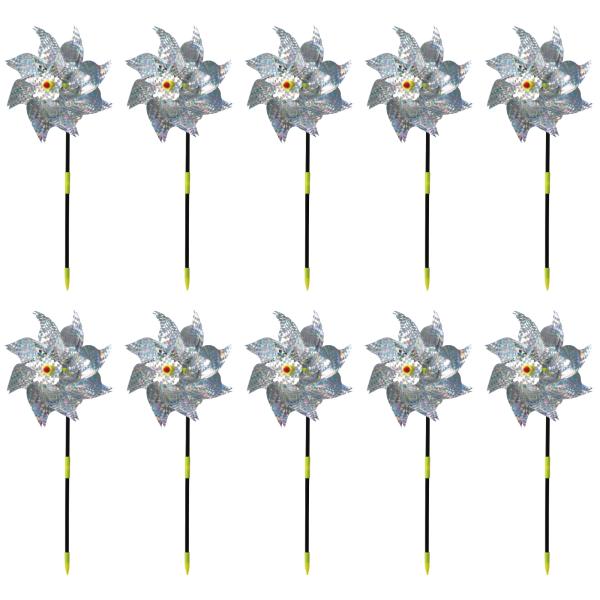 【法人様のみの販売】アーテック　防鳥キラキラかざぐるま 10個セット　00035210