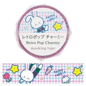 【法人様のみの販売】アーテック　マスキングテープ レトロポップ チャーミー　00074656