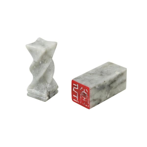 【法人様のみの販売】アーテック　遼凍石てん刻ボックス（印刀・やすり付）　024024