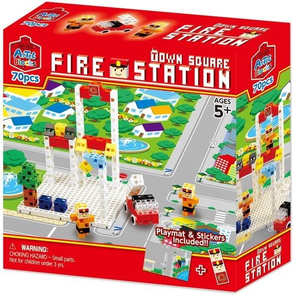 【法人様のみの販売】アーテック タウンスクエア ファイアーステーション　076781