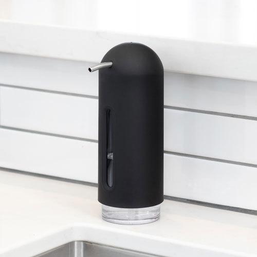 umbra ペンギンポンプ ソープディスペンサー ブラック ソープディスペンサー 大容量 ポンプ式 ...