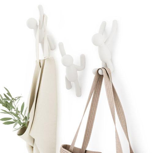 umbra バディ フック 3個入 ホワイト