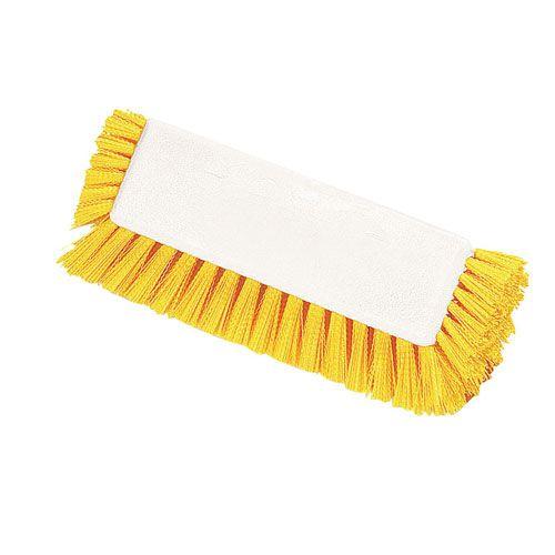 カーライル デュアルアングルデッキブラシ 黄 ハンドル別売 40422