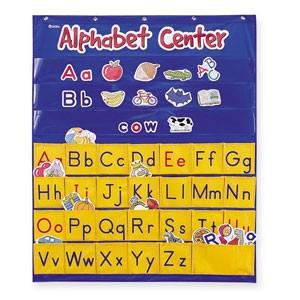 Learning Resources Alphabet Center Pocket Chart ポケ...