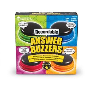 Learning Resources Recordable Answer Buzzers （Set ...