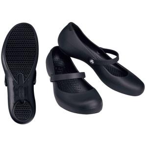 クロックス CROCS シューズ アリス ワーク 21cm ブラック