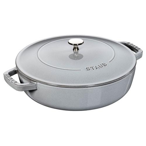 ストウブ staub ブレイザー ソテーパン 28cm グレー 40511-470 日本正規品業務用